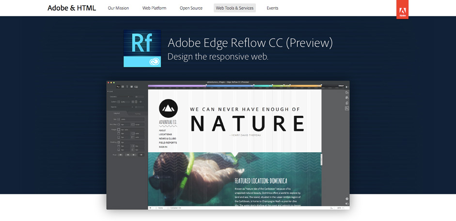 Adobe Edge Reflow