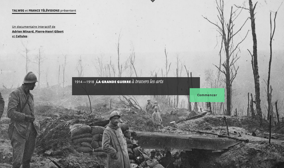 14-18 La Grande Guerre à travers les arts