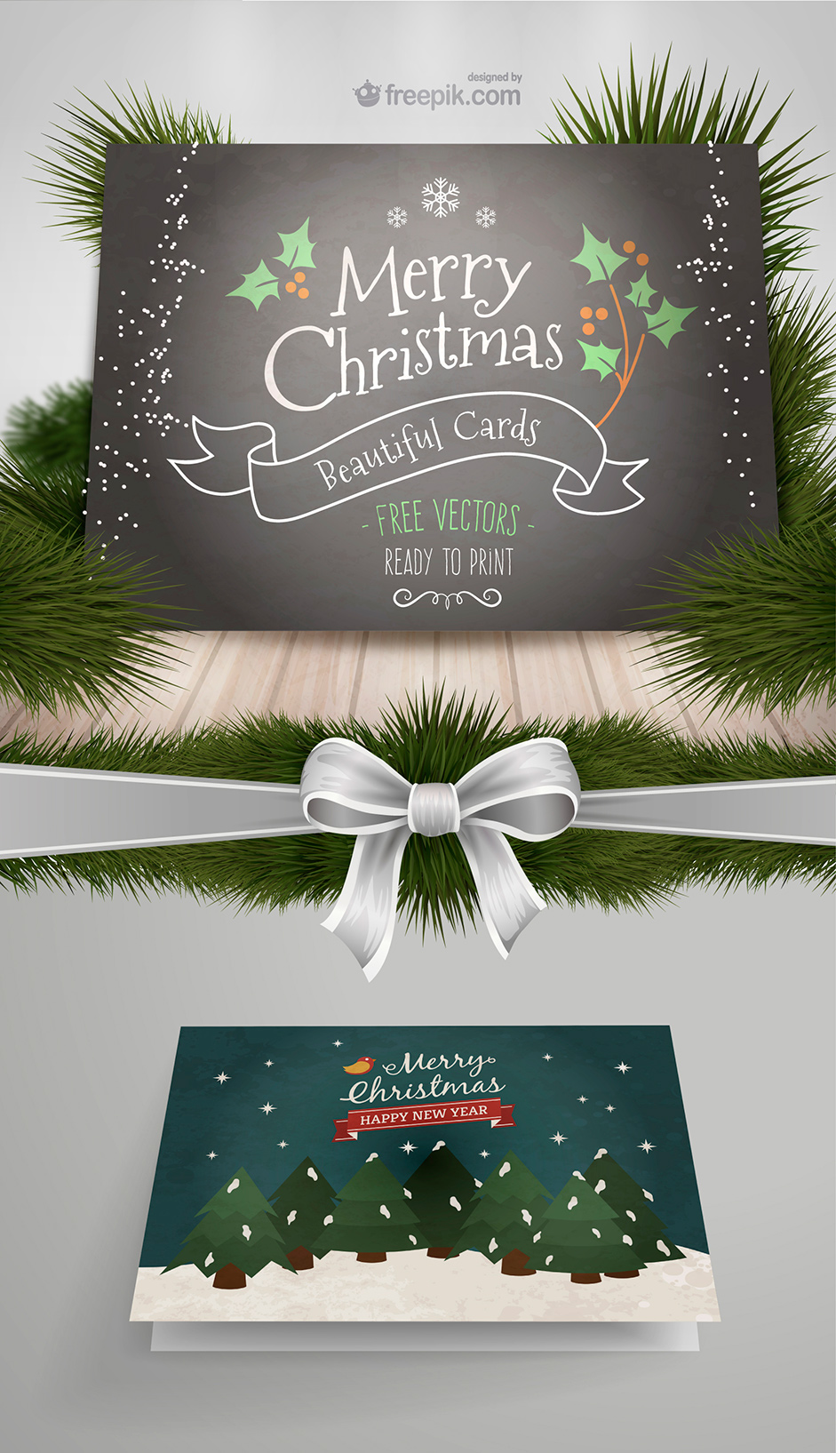 Freepik Christmas Cards